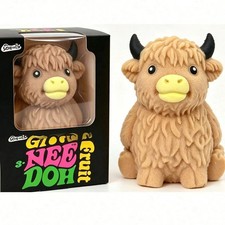 Scottish Highland Cow Squishy Stress Relief Toy Slow Rising Soft Sensory Gift picture