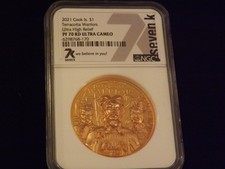 2021    Cook Is.   $1   Terracotta Warriors       NGC   PF  70 picture