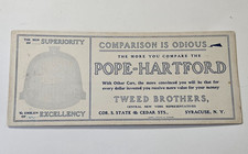 Rare Pre 1915 Pope-Hartford Automobile Advertising Ink Blotter picture
