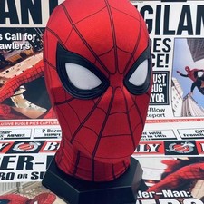 Spider-Man Mask Moving Arachnid Eyes Chin Control Eyes Helmet Masks Props Gift picture