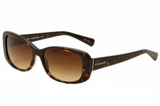 Coach Women's HC8168 512013 Sunglasses Dark Tortoise/Brown Gradient 56mm picture