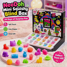 Limited 2026 Christmas Needoh 24 Day Christmas Advent Calendar Toys Perfect Gift picture