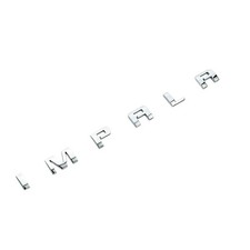 1Pc Chrome Door Emblem Letter Nameplate for 14-20 Impala 84445338 22743583 picture