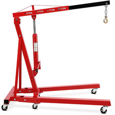Garvee 2 Ton Hydraulic Folding Engine Hoist Cherry Picker Shop Crane  picture