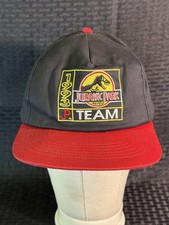 Vintage 1993 Jurassic Park x McDonald’s Team Promo Baseball Hat T-Rex Dinosaur picture