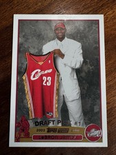 2003-04 Topps Draft Pick LeBron James Rookie #221 (see description/condition) picture