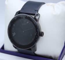 New Authentic Movado Bold TR90 Trend Navy Blue Leathe Black Men's 3600583 Watch picture