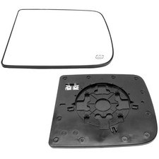 Pair View Mirror Glasses Heated Fits 2010-19 Ram 1500 Left & Right Side picture