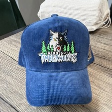 Mitchell & Ness Minesota Timberwolves NBA Snapback Hat picture
