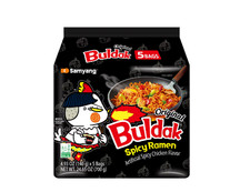 Samyang Buldak Original Spicy Chicken Instant Ramen Noodles, 5 Pack picture