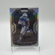 2020 Panini Chronicles Prizm Black Jonathan Taylor Silver Rookie Card #PB-7 picture