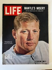 Vintage LIFE Magazine Mickey Mantle (Cover Mantle's Misery) July 30, 1965 picture