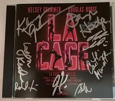 La Cage aux Folles 2010 Broadway Cast CDMULTISIGNED Kelsey Grammer Douglas Hodge picture