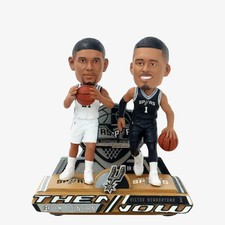 Tim Duncan Victor Wembanyama San Antonio Spurs Then and Now Bobblehead NBA picture