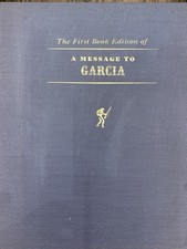 VTG Book A Message To Garcia Printed 1963 Written In 1899 Very Good Condition picture