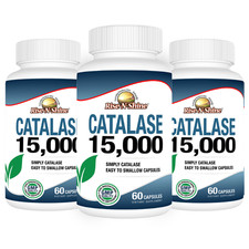 Catalase 15,000 - 60 Day Supply by Rise-N-Shine - Buy 2 Get 1 FREE 3 Pack picture