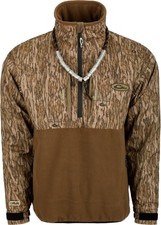 Drake Waterfowl Camo MST G-Flex Eqwader 1/4 Zip Pullover Bottomland Large picture