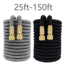25-50FT Expandable Garden Hose with Spray Nozzle for Watering & Car Wash picture