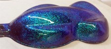 Extreme Blue Color Shifting Metal Flake 4 oz .015 0.015 Paint Quality Hot Rod picture