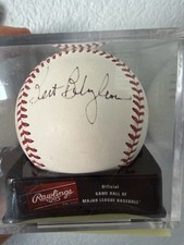 Bert Blyleven Signed Baseball picture