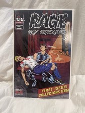 Rage Gay Crusader Vol. 1 Issue 1 Red Cape Comics Queer as Folk LGBTQA+ Mature picture