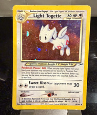 Pokemon TCG Light Togetic 15/105 Neo Destiny Holo Rare Unlimited English picture