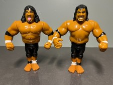 *Near mint* Hasbro WWF Samu & Fatu Headshrinkers series 10 figures picture