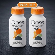 Dose For Your Liver Support Supplement Cleanse 2oz Pack of 2 picture