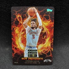 Topps Match Attax 2025-26 Hot Prospects Insert Stephon Castle #HP-SC Spurs picture