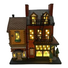Dept 56 Katie McCabe's Restaurant & Books Porcelain Building Vintage Retired picture