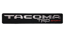 TOYOTA Tacoma TRD Sport Embroidered Iron-on PATCH Classic Logo Wholesale New picture