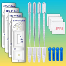 Trustline HIV 4th Generation Rapid Home Self-Test Kit | Pack of 4 | Fast & Easy  picture