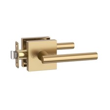 Champagne Bronze Privacy Door Handles | Interior Bedroom Bathroom | Reversible picture