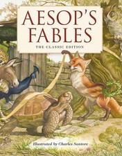 Aesop's Fables The Classic Edition w/acclaimed illustrator Charles Santore picture