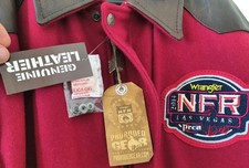 NWT WRANGLER NFR JACKET (DEAD STOCK) LAS VEGAS RODEO XL picture