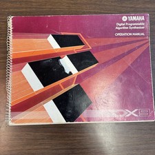 Vintage Yamaha DX9 Synthesizer Original Operation Manual Spiral Bound picture
