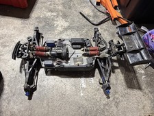 Traxxas E-Revo 1.0 VXL-6s UPGRADED Roller Slider Chassis RC Truck WITH SERVOS picture