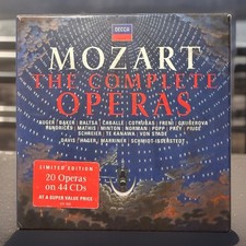 Mozart The Complete Operas 44 CD Limited Edition Decca Box Set picture
