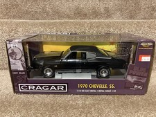 Ertl 1970 Chevrolet Chevy Chevelle SS CRAGAR 1/18 Tuxedo Black Limited /5000 picture