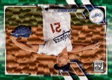 2021 Topps #466 Walker Buehler Green #/499 picture
