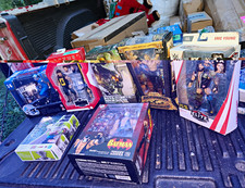 Huge Vintage Action Figure Lot New Sealed MAFEX Bane WWE Cactus Jack Jericho NEC picture