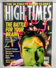 Vtg High Times Magazine September 1992 Battle For Your Brain Jerry Garcia 205 picture
