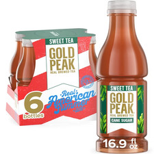 Gold Peak Black Sweet Tea Bottles, 16.9 fl oz, 6 Pack picture