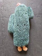 Jellycat Amuseables Desert Cactus Plush Retired Dark Green Pink Flower 16