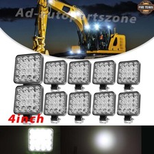 10PCS LED WORK Lights for Caterpillar Skid Steers Excavator Forklift Loader Car picture