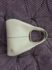 Coach Lana Shoulder Bag 23 in Ivory / Chalk Pebble Leather – W/ Dust Ba picture