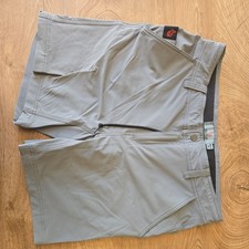 Western Rise Shorts Mens 36 Grey Evolution Chino Hiking Hiker Outdoors Stretch picture