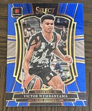 2025-26 Panini Select Euroleague - Premier Level Victor Wembanyama #128 Blue picture