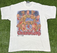 Pro Player Chicago Bulls NBA Champions T-Shirt Men’s M Vintage 1998 picture