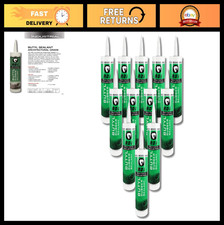 High-Performance Butyl Rubber Sealant - Industrial-Grade, Paintable, 10.1 oz, Gr picture
